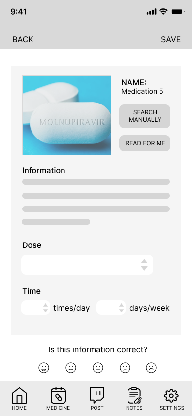 Med Info Wireframe2